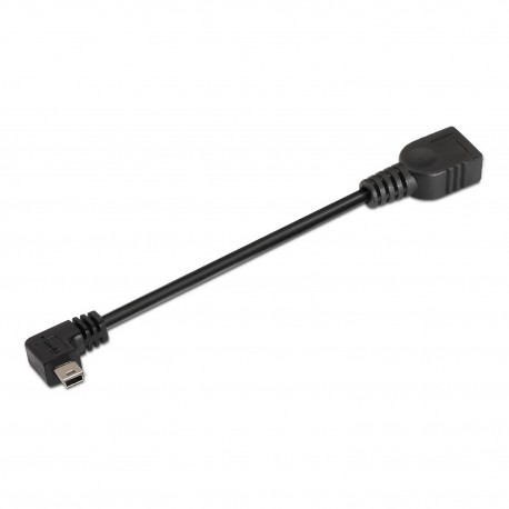 AISENS A101-0034 cable USB 0,15 m Mini-USB B USB A Negro
