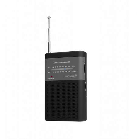 Sunstech RPS42 radio Portátil Analógica Negro