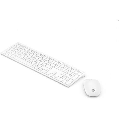 HP Pavilion 800 teclado RF inalámbrico Blanco 4CF00AA