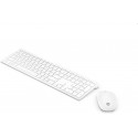 HP Pavilion 800 teclado RF inalámbrico Blanco 4CF00AA