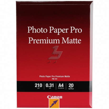 Canon PM-101 Pro Premium Matte A 4, 20 Sheet, 210 g 8657B005