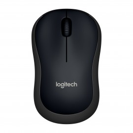 Logitech B220 Silent RF inalámbrico Óptico 1000DPI Ambidextro Negro ratón 910-004881
