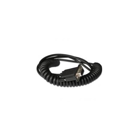 Honeywell CBL-020-300-C00-01 3m RS232 DB9 Negro cable de serie