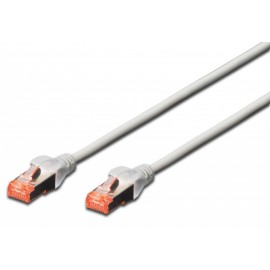 Ewent EW-6SF-030 cable de red 3 m Cat6 S/FTP (S-STP) Gris