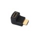 AISENS A121-0124 adaptador de cable HDMI Negro