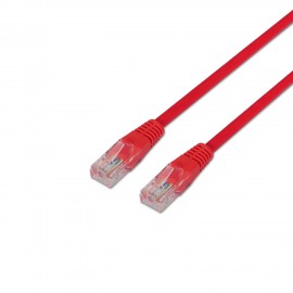 AISENS A135-0239 cable de red 2 m Cat6 U/UTP (UTP) Rojo