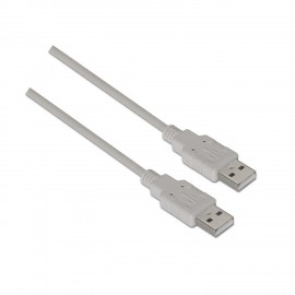 AISENS A101-0022 cable USB 2 m USB A Beige