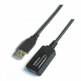 AISENS A101-0019 cable USB 10 m USB A Negro