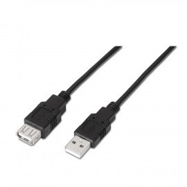 AISENS A101-0016 cable USB 1,8 m USB A Negro