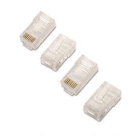AISENS A138-0292 conector RJ-45 Transparente