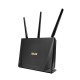 ASUS RT-AC85P router inalámbrico Doble banda (2,4 GHz / 5 GHz) Gigabit Ethernet Negro 90IG04X0-MM3G00