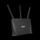 ASUS RT-AC85P router inalámbrico Doble banda (2,4 GHz / 5 GHz) Gigabit Ethernet Negro 90IG04X0-MM3G00