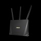 ASUS RT-AC85P router inalámbrico Doble banda (2,4 GHz / 5 GHz) Gigabit Ethernet Negro 90IG04X0-MM3G00