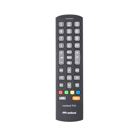 Meliconi Control TV.1 mando a distancia IR inalámbrico Botones 808034