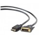 Cable Displayport a DVI 24+1 1mt negro CC-DPM-DVIM-1M