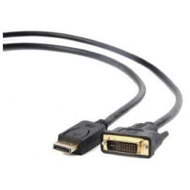 Cable Displayport a DVI 24+1 1mt negro CC-DPM-DVIM-1M