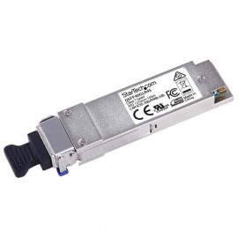 StarTech.com Transceptor de Fibra QSFP+ de 40Gb 40GBase-LR4 Compatible Cisco QSFP-40G-LR4 Monomodo LC 10km DDM/DOM QSFP40GLR4S