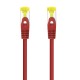 Nanocable Cable de red latiguillo RJ45 LSZH Cat.6A SFTP AWG26, Rojo, 2.0 m 10.20.1902-R