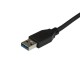 StarTech.com USB31AC50CM 0.5m USB A USB C Negro cable USB