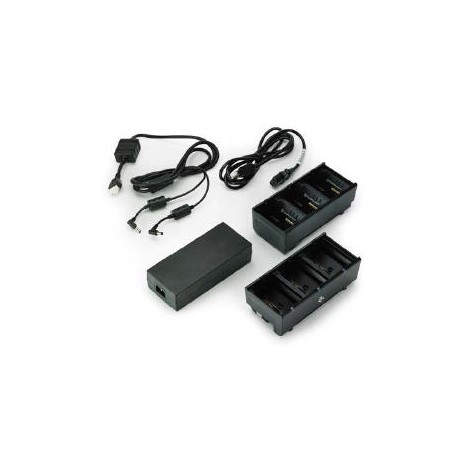 Zebra SAC-MPP-6BCHEU1-01 adaptador e inversor de corriente Interior Negro