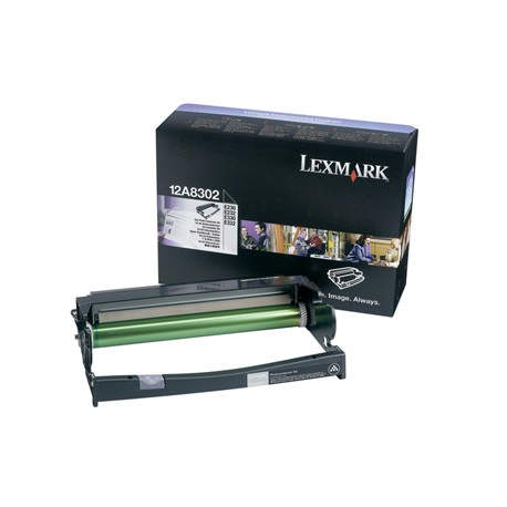 Lexmark 12A8302 fotoconductor Negro 30000 páginas