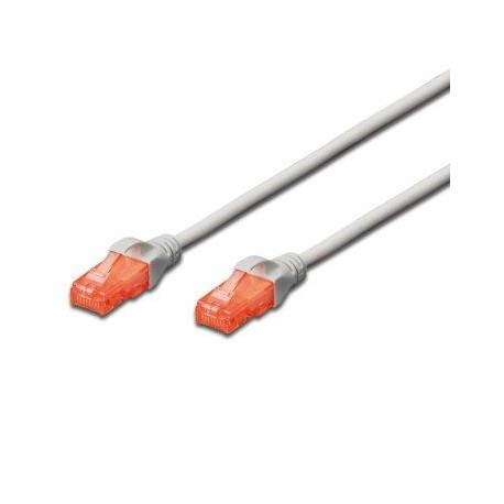 Ewent EW-6U-100 10m Cat6 U/UTP (UTP) Gris