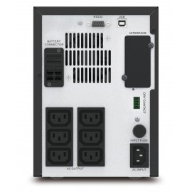 APC Easy UPS SMV sistema de alimentación ininterrumpida (UPS) Línea interactiva 1500 VA 1050 W 6 salidas AC SMV1500CAI