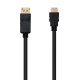 Nanocable Cable conversor DISPLAYPORT a HDMI, DP/M - HDMI/M, Negro, 3.0 M 10.15.4303