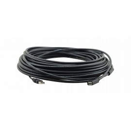 Kramer Electronics CA–UAM/UAF–35 10.7m USB A USB A Macho Hembra Negro cable USB CA-UAM/UAF-35