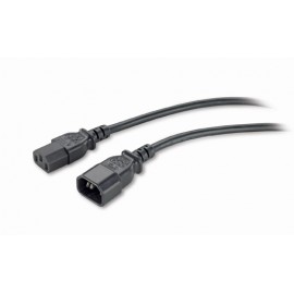 APC PWR Cord C13 - C14, 0.6 m 0.61m C13 acoplador C14 acoplador Negro cable de transmisión AP9890