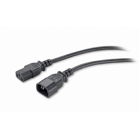 APC PWR Cord C13 - C14, 0.6 m 0.61m C13 acoplador C14 acoplador Negro cable de transmisión AP9890
