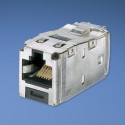 Panduit Mini-Com® TX6™ 10Gig™ Shielded Jack Module - TG Style Gris adaptador de cable CJS6X88TGY
