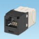 Panduit UTP RJ45 TG-MiniJack kat 6 Negro, Color blanco adaptador de cable CJ688TGBL