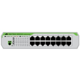 Allied Telesis AT-FS710/16-50 No administrado Fast Ethernet (10/100) Verde, Gris 1U 990-005847-50