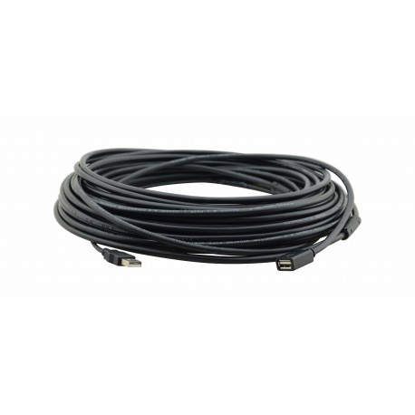 Kramer Electronics CA-UAM/UAF-65 cable USB 19,5 m USB A Macho Hembra Negro