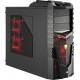AEROCOOL CAJA ATX X-WARRIOR ROJO XWARRIORRED