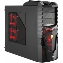 AEROCOOL CAJA ATX X-WARRIOR ROJO XWARRIORRED