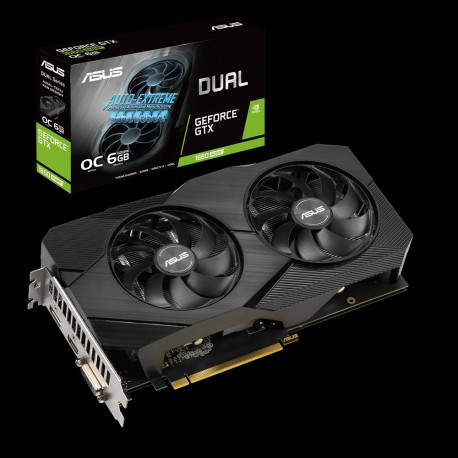 ASUS Dual -GTX1660S-O6G-EVO GeForce GTX 1660 SUPER 6 GB GDDR6 90YV0DS3-M0NA00