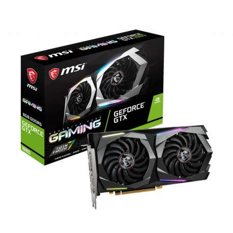 MSI tarjeta gráfica GeForce GTX 1660 6 GB GDDR5 GTX 1660 GAMING 6G