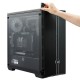 BitFenix Saber Midi-Tower Negro, Transparente bfc-sbr-300-kkgsk-rp