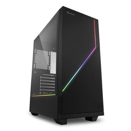 Sharkoon RGB FLOW Midi ATX Tower Negro 4044951028146