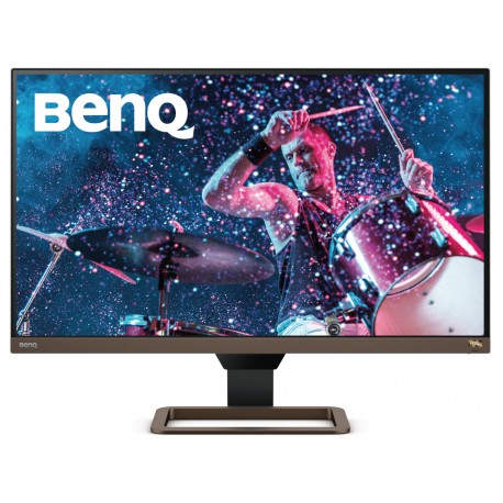 Benq EW2780U LED display (27'') 3840 x 2160 Pixeles 4K Ultra HD Plana Negro, Marrón 9h.lj7la.tbe