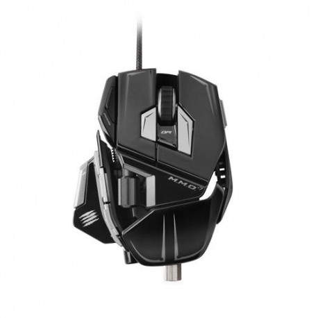 Mad Catz M.M.O.7 Negro Brillo