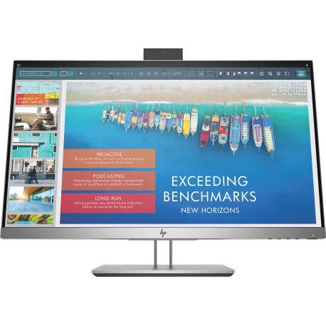 HP EliteDisplay E243d (2x 1TJ76AA) LED display  (23.8'') 1920 x 1080 Pixeles Full HD Plana Negro, Plata 1TJ76AAX2