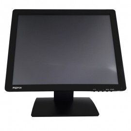 Approx APPMT19W5 monitor pantalla táctil (19'') 1280 x 1024 Pixeles Negro Multi-touch APPMT19W5