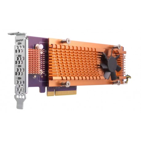 QNAP  Interno PCIe tarjeta y adaptador de interfaz QM2-4P-384A