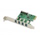 Conceptronic EMRICK02G tarjeta y adaptador de interfaz USB 3.0 Interno EMRICK02G