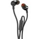 JBL T210 auriculares para móvil Binaural Dentro de oído Negro Alámbrico JBLT210BLK