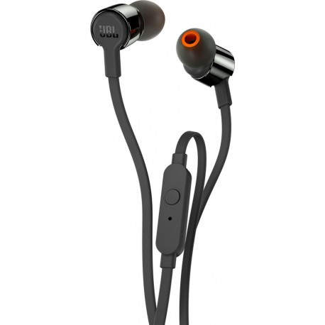 JBL T210 auriculares para móvil Binaural Dentro de oído Negro Alámbrico JBLT210BLK
