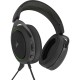 Corsair HS50 PRO STEREO Auriculares Diadema Negro, Verde ca-9011216-eu
